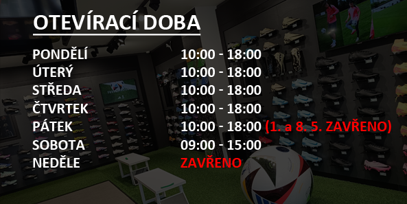 3-patrová prodejna - Otevírací doba