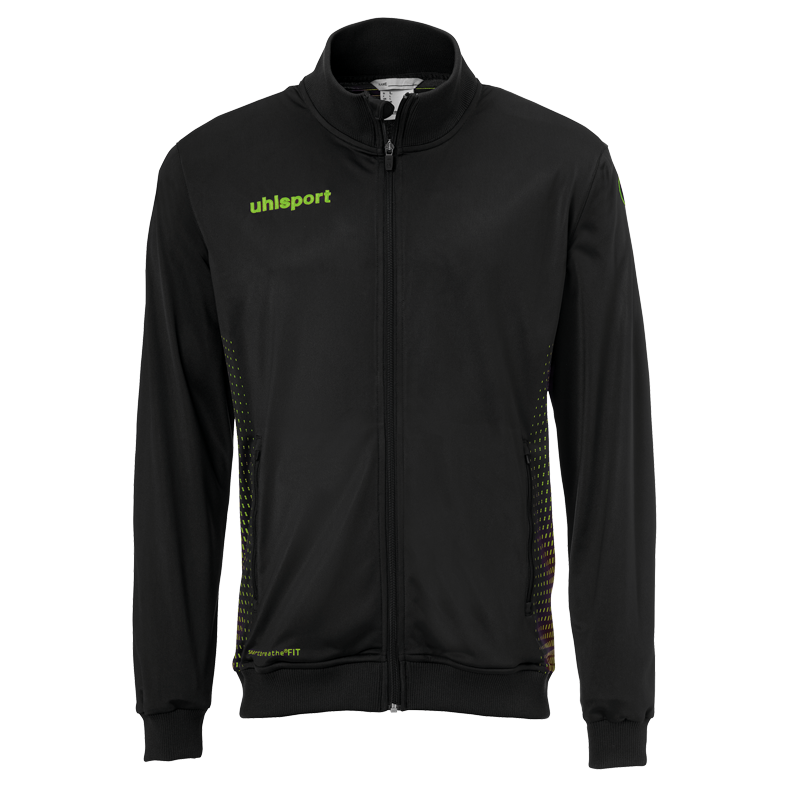 Uhlsport Score Track Jacket černá/světle zelená UK S Pánské