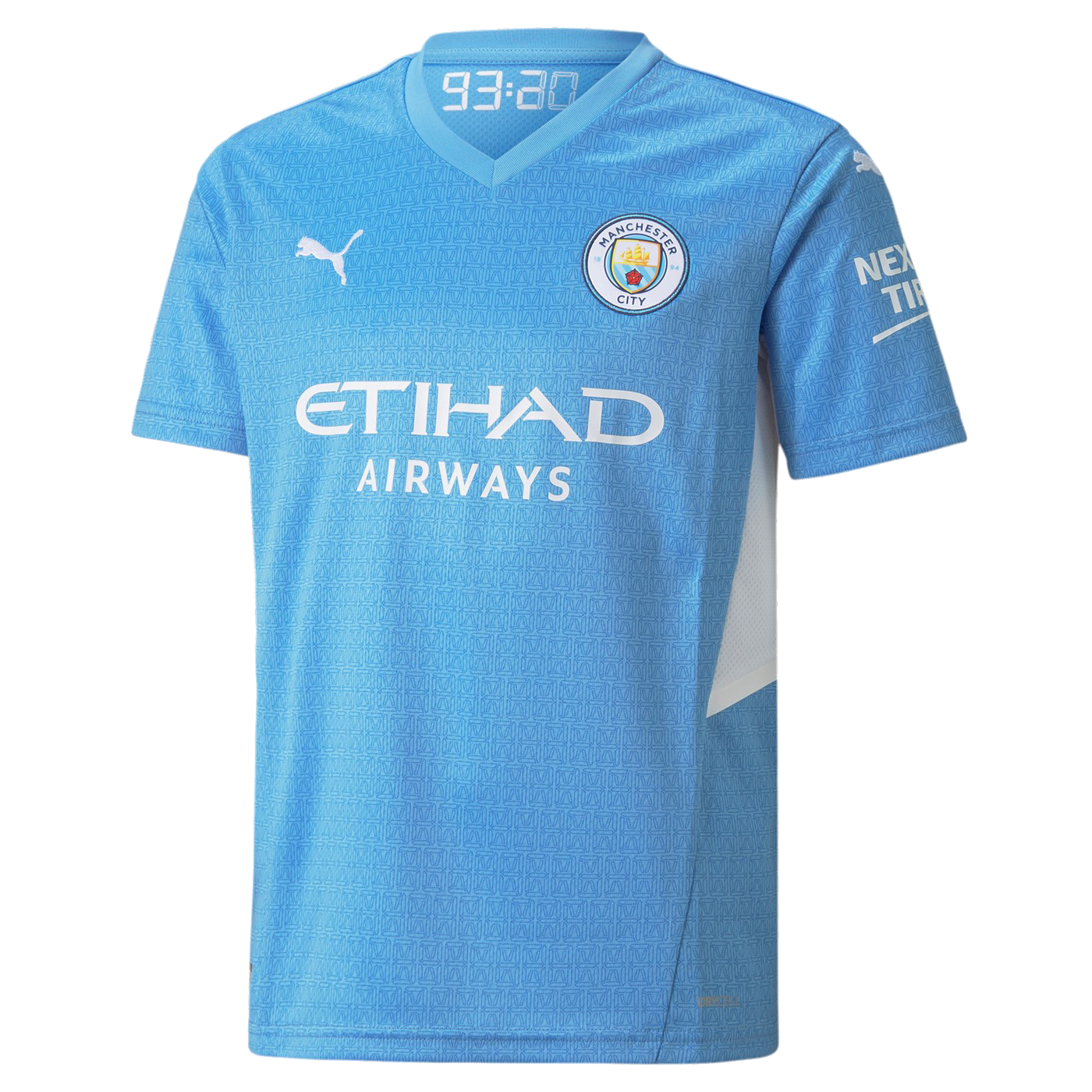 Puma Manchester City FC domácí 2021/2022 světle modrá UK Junior S Dětské