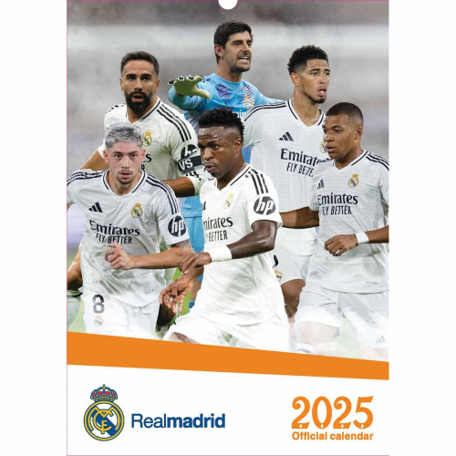 Nástěnný kalendář Real Madrid 2025