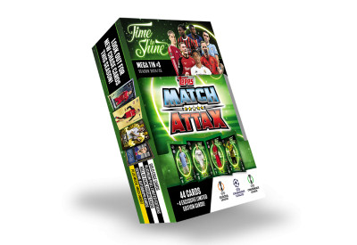 Velká dárková krabička Topps Match Attax 24/25 Mega Tin Time To Shine Green