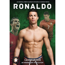 Nástěnný kalendář Cristiano Ronaldo 2025