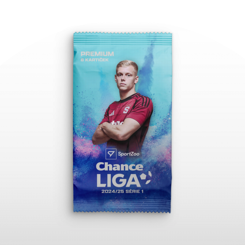 Premium box fotbalových kartiček SportZoo Chance Liga 2024/25 - 1.série