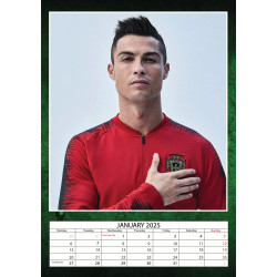 Nástěnný kalendář Cristiano Ronaldo 2025