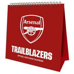 Stolní kalendář Arsenal FC 2025