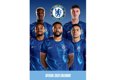 Nástěnný kalendář Chelsea FC 2025