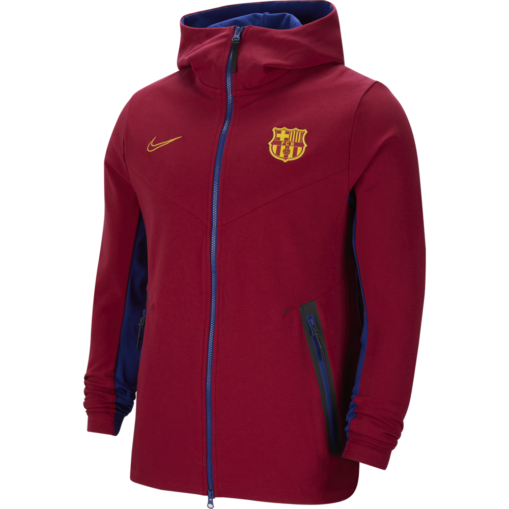 Nike FC Barcelona Tech Pack rudá/tmavě modrá UK M Pánské